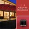 Costway 15FT Twin Patio Double-Sided Umbrella 48 Solar LED Lights Crank Outdoor Wine\Beige\Coffee\Orange\Turquoise